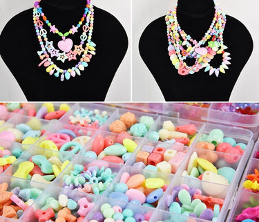 DIY Handmade Bead Jewelry Gift Box For Children